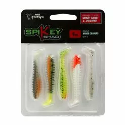 Fox Rage Spikey Shad Mixed Colours