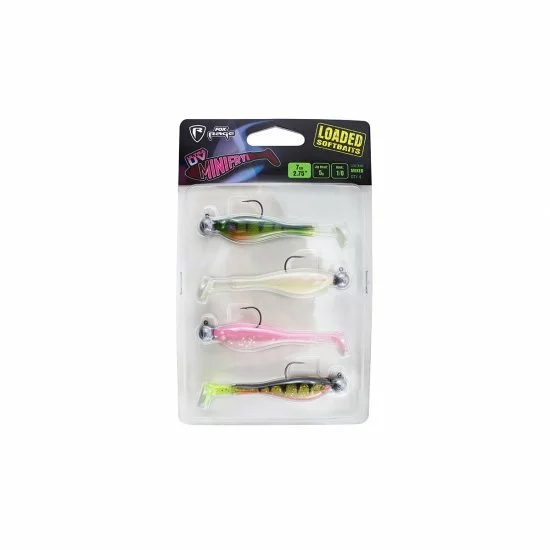 Fox Rage UV Minifry Loaded 7cm 4 Stuks