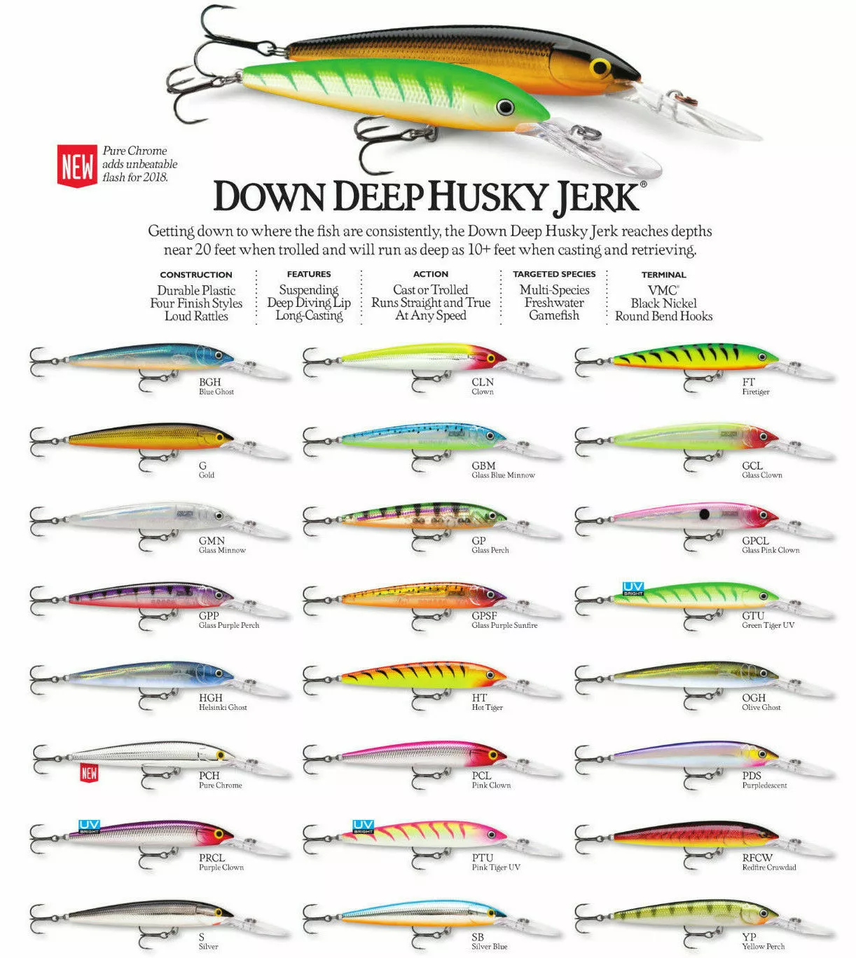 Rapala Deep Husky Jerk DHJ-10