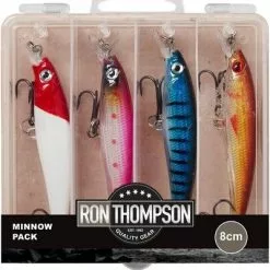 Ron Thompson Minnow Pack Lure Box 8cm